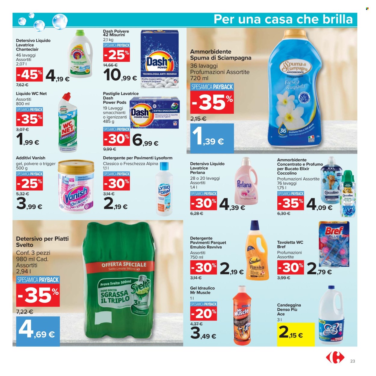 Volantino Carrefour - 26/9/2025 - 9/10/2025. Pagina 23