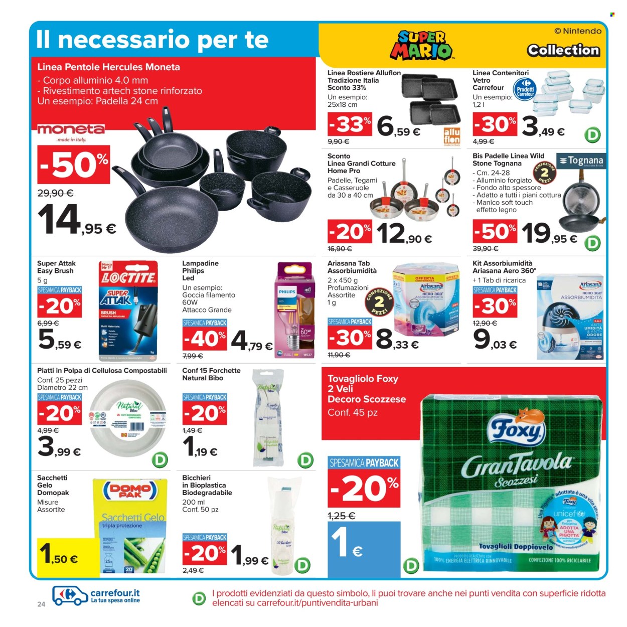 Volantino Carrefour - 26/9/2025 - 9/10/2025. Pagina 24
