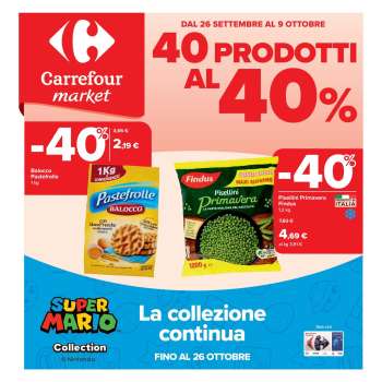 Volantino Carrefour - 26/9/2025 - 9/10/2025.