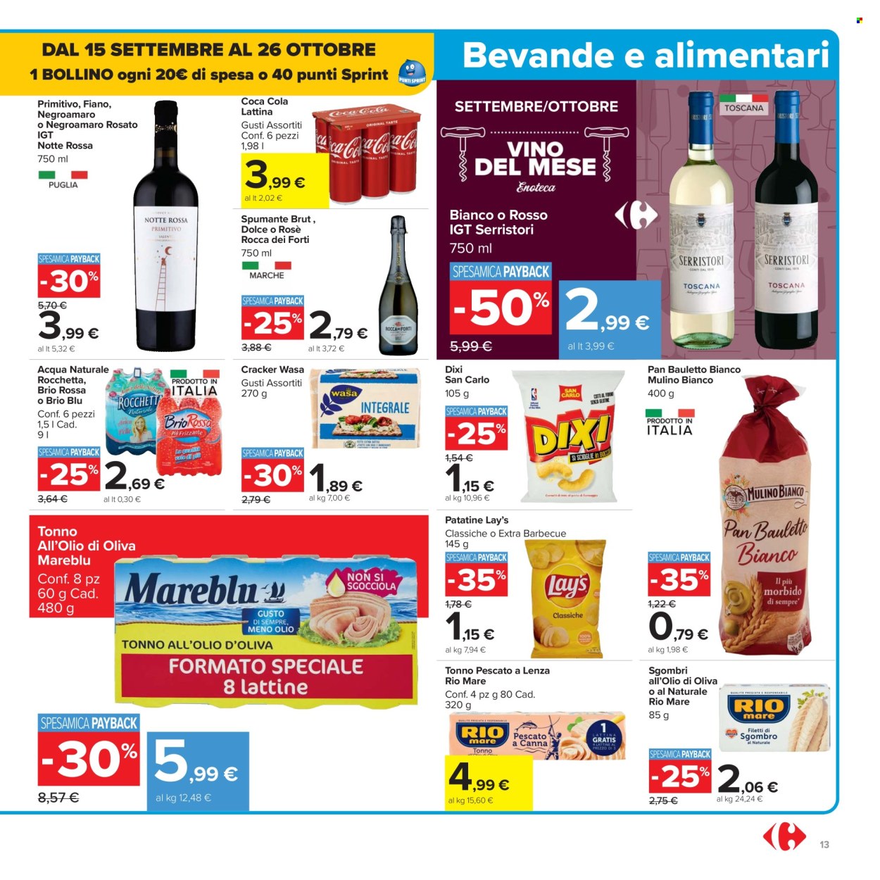 Volantino Carrefour - 26/9/2025 - 9/10/2025. Pagina 17