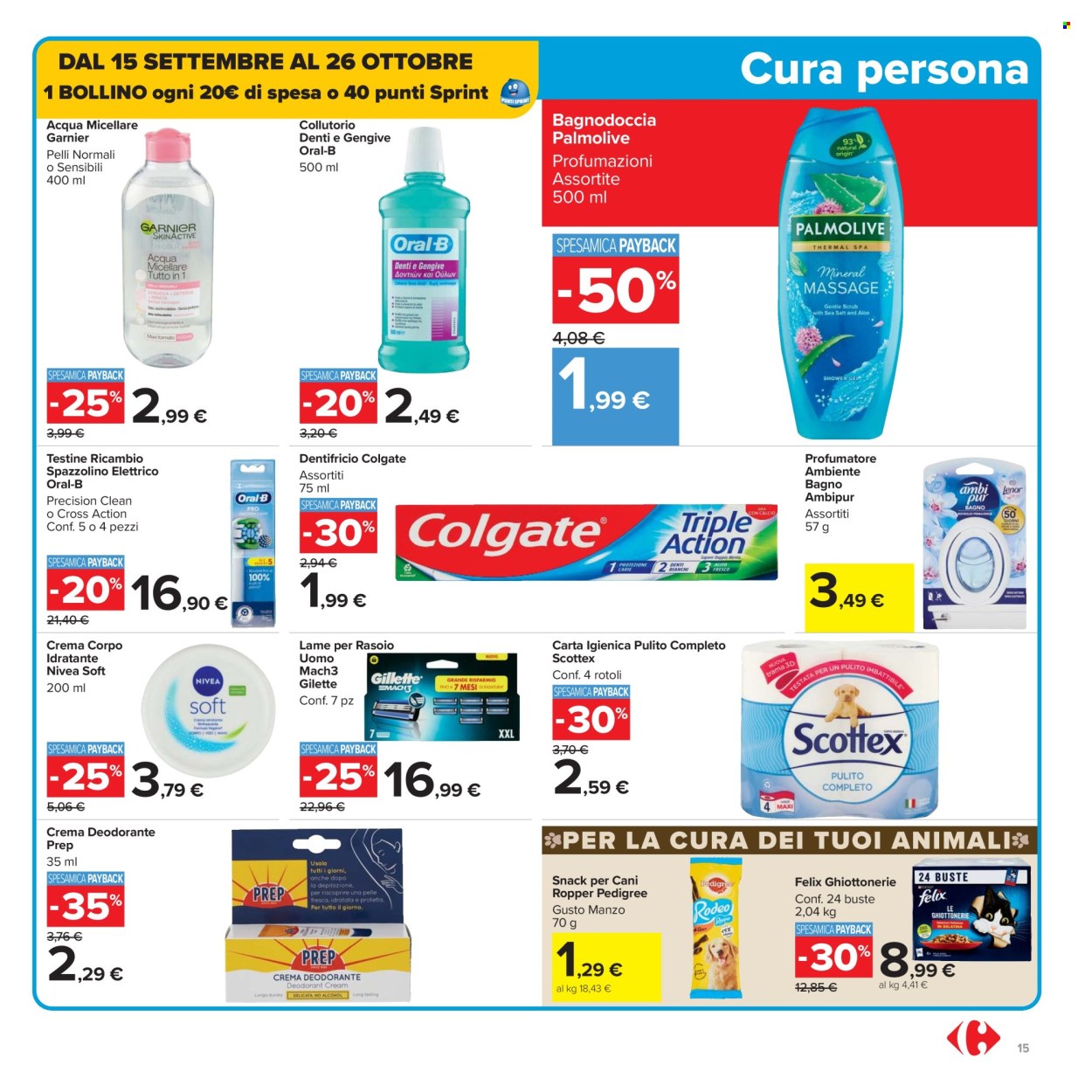 Volantino Carrefour - 26/9/2025 - 9/10/2025. Pagina 21