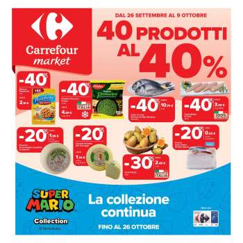Volantino Carrefour - 26/9/2025 - 9/10/2025.