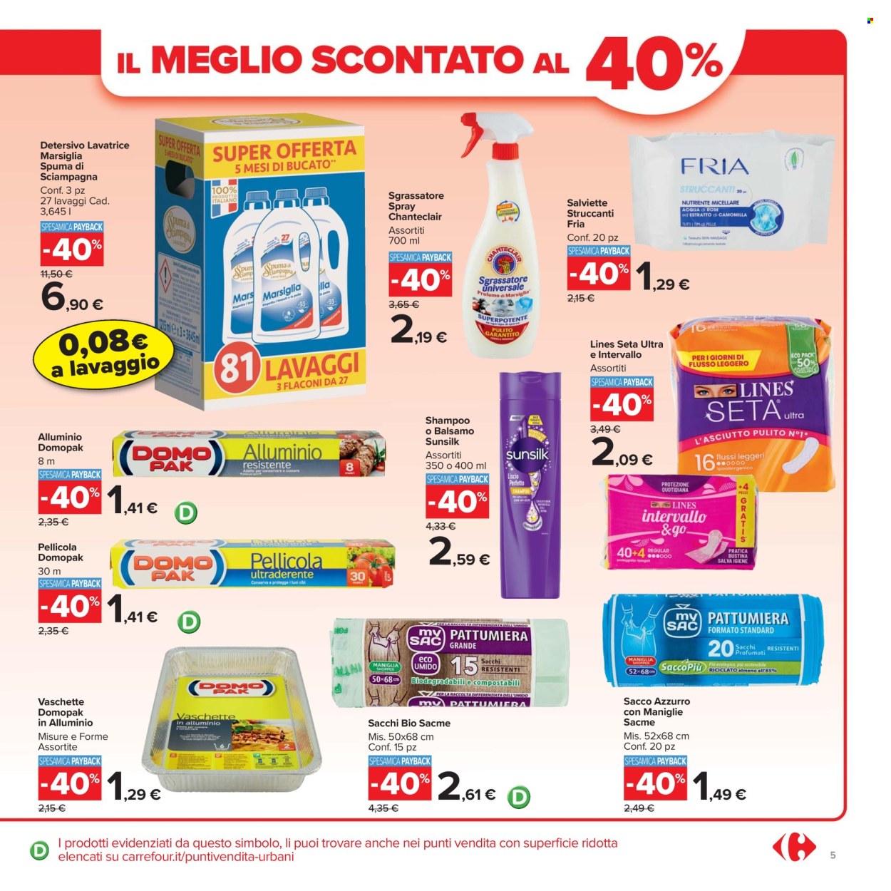 Volantino Carrefour - 26/9/2025 - 9/10/2025. Pagina 5