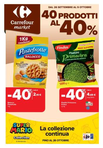 Volantino Carrefour - 26/9/2025 - 9/10/2025.