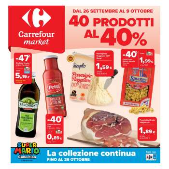 Volantino Carrefour - 26/9/2025 - 9/10/2025.