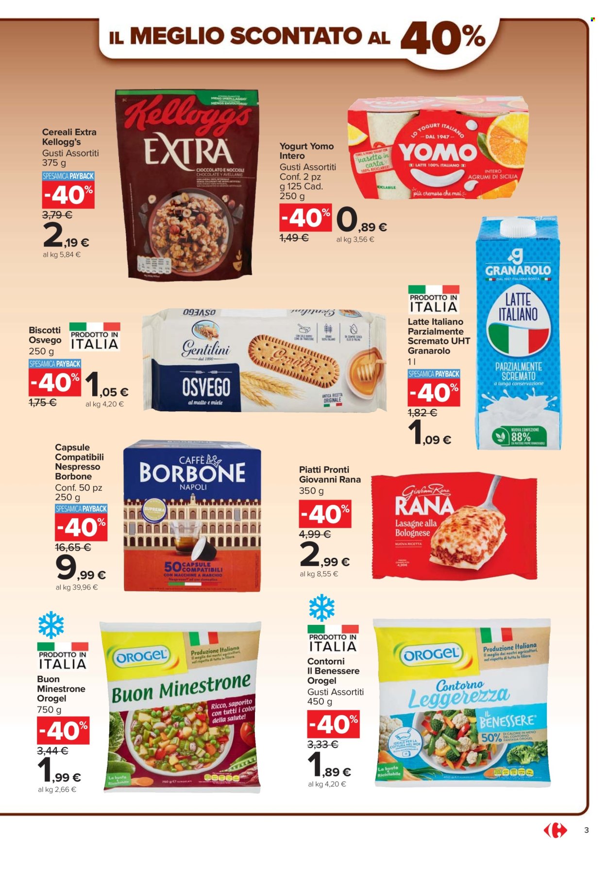 Volantino Carrefour - 26/9/2025 - 9/10/2025. Pagina 3