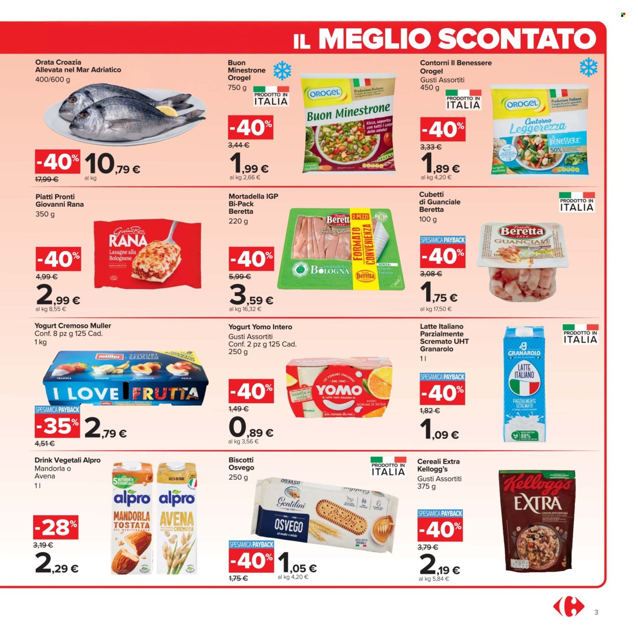 Volantino Carrefour - 26/9/2025 - 9/10/2025. Pagina 3