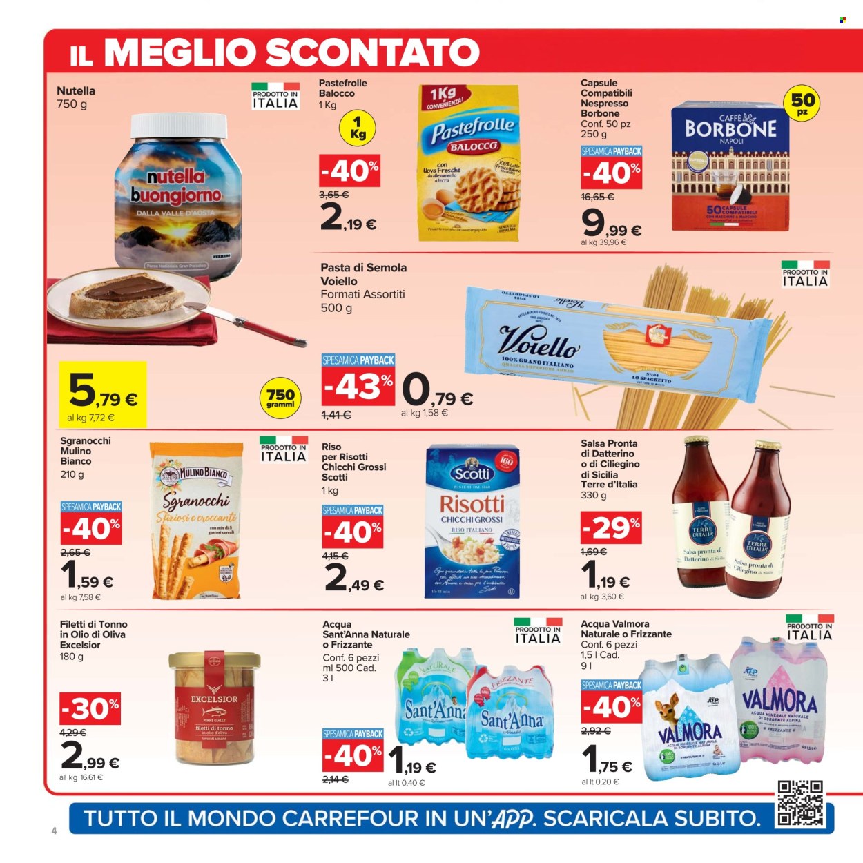 Volantino Carrefour - 26/9/2025 - 9/10/2025. Pagina 4