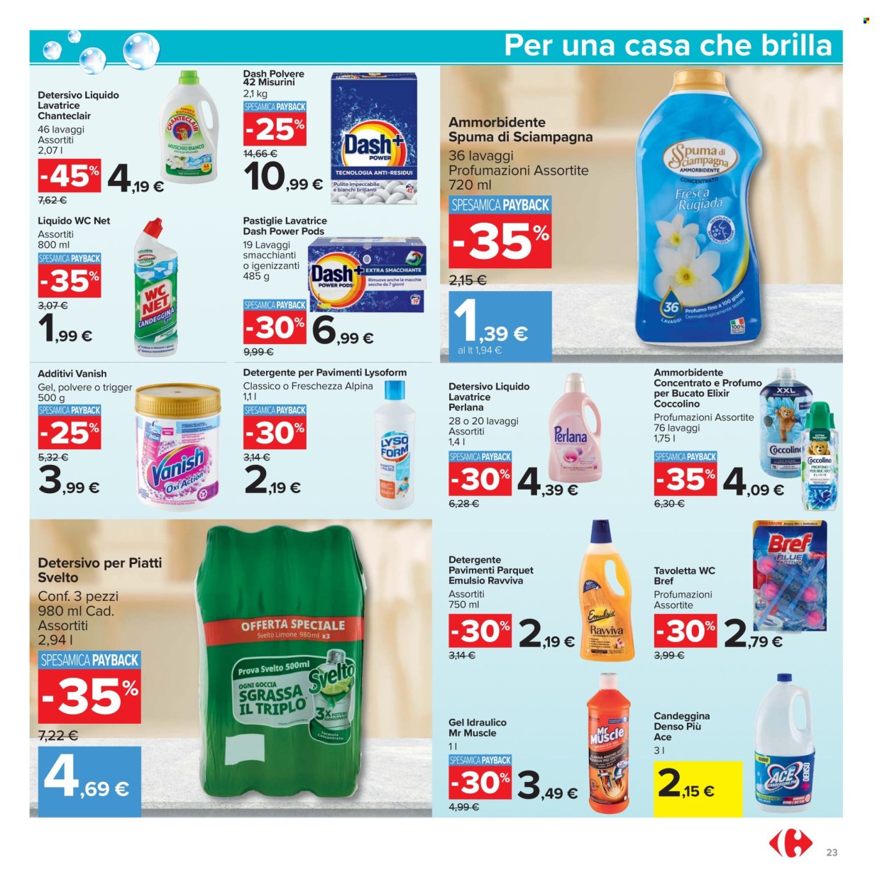 Volantino Carrefour - 26/9/2025 - 9/10/2025. Pagina 23