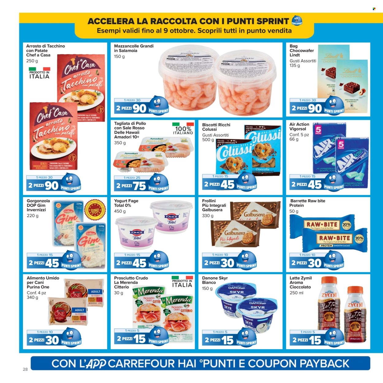 Volantino Carrefour - 26/9/2025 - 9/10/2025. Pagina 28