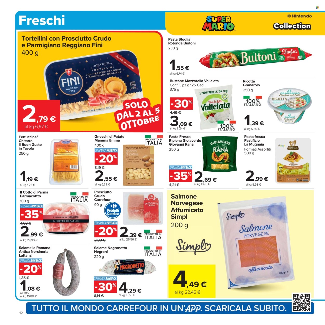 Volantino Carrefour - 26/9/2025 - 9/10/2025. Pagina 12