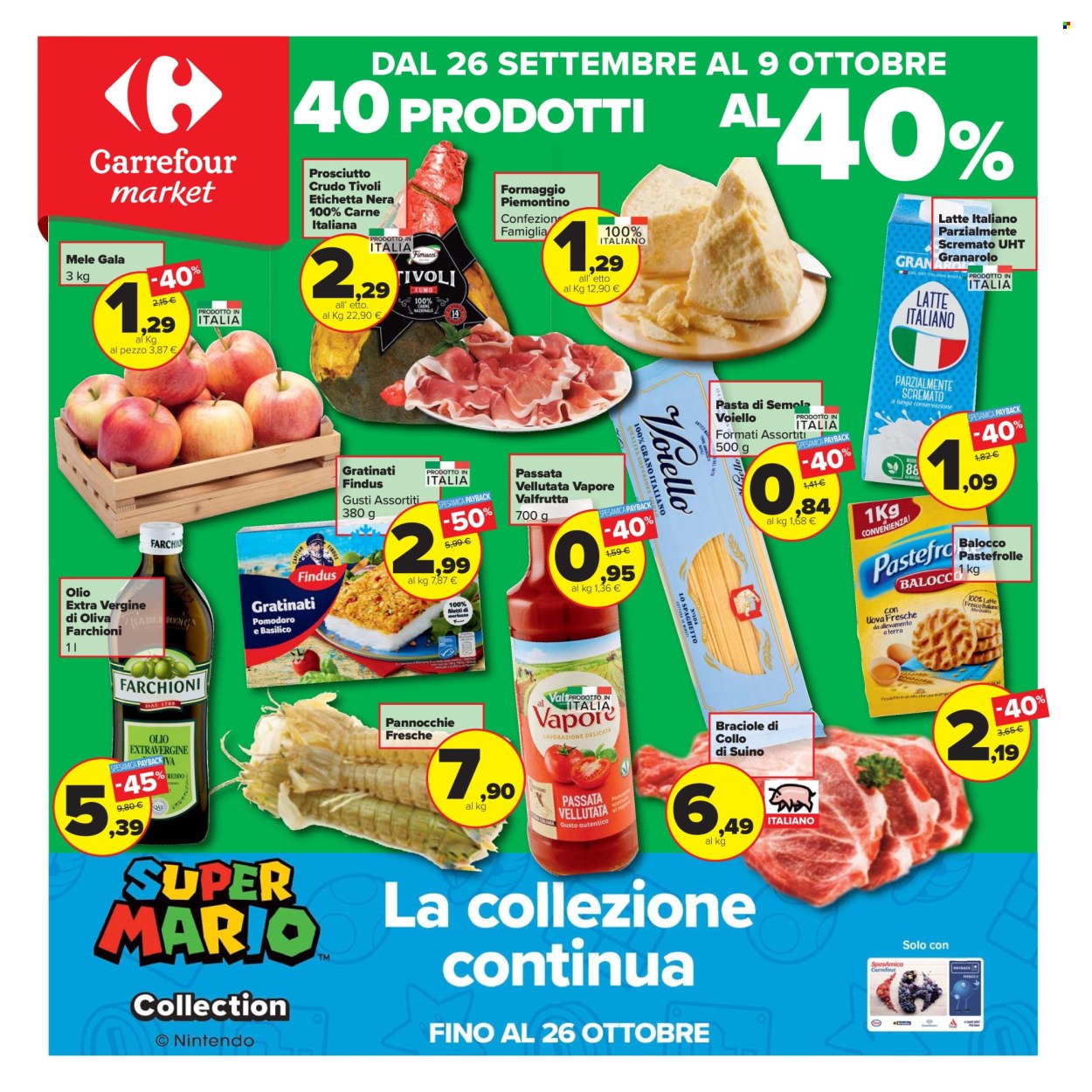 Volantino Carrefour - 26/9/2025 - 9/10/2025. Pagina 1