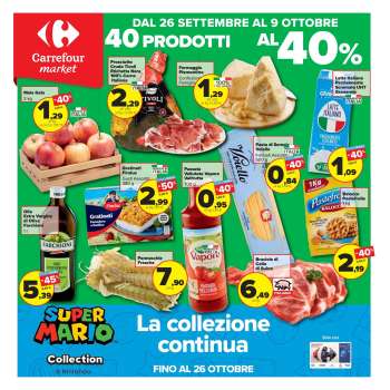 Volantino Carrefour - 26/9/2025 - 9/10/2025.