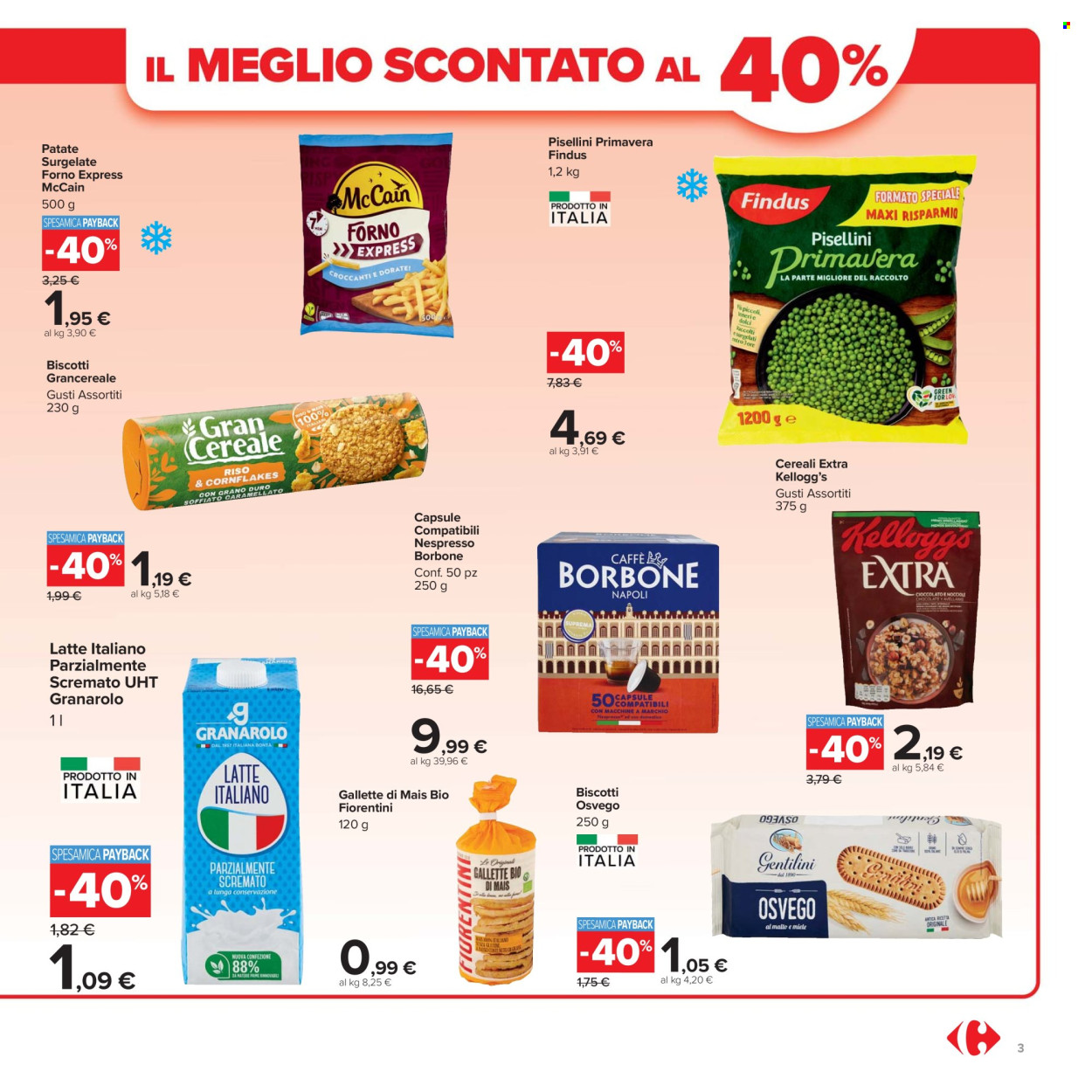 Volantino Carrefour - 26/9/2025 - 9/10/2025. Pagina 3