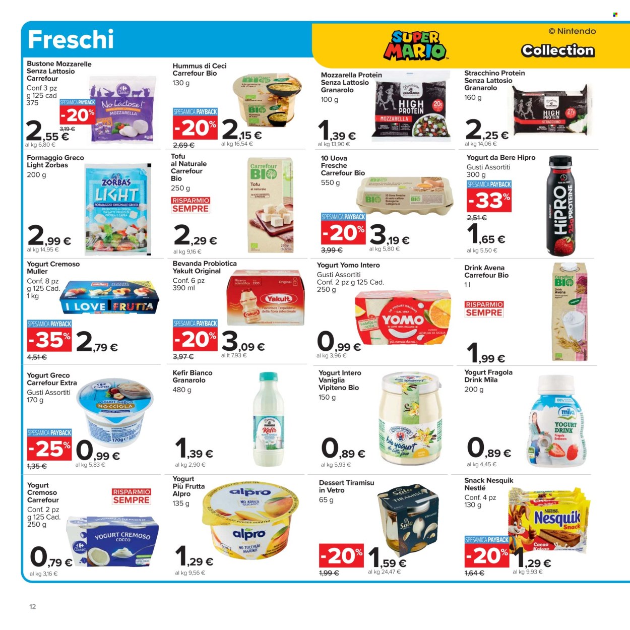 Volantino Carrefour - 26/9/2025 - 9/10/2025. Pagina 12