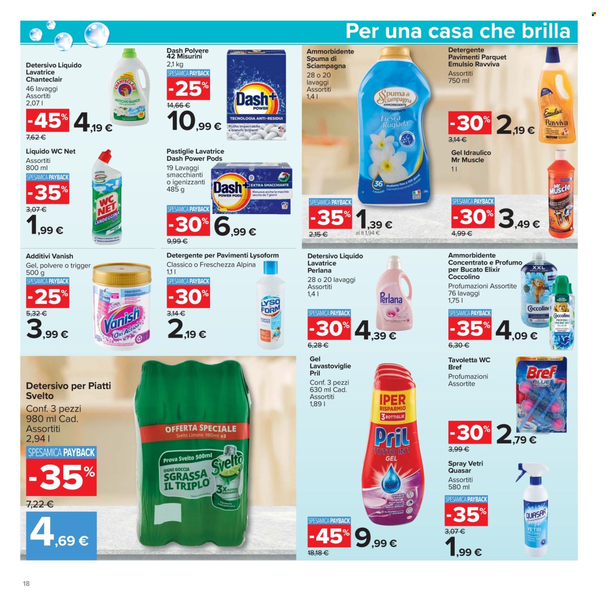 Volantino Carrefour - 26/9/2025 - 9/10/2025. Pagina 18