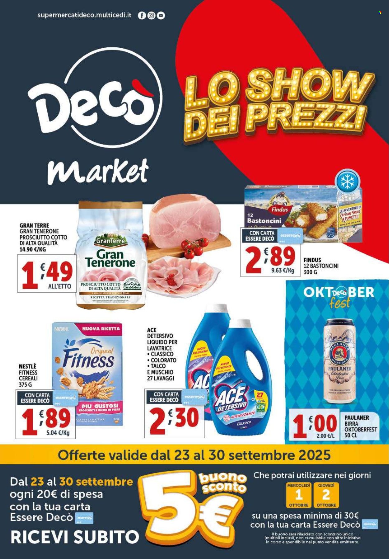 Volantino Deco - 23/9/2025 - 2/10/2025. Pagina 1