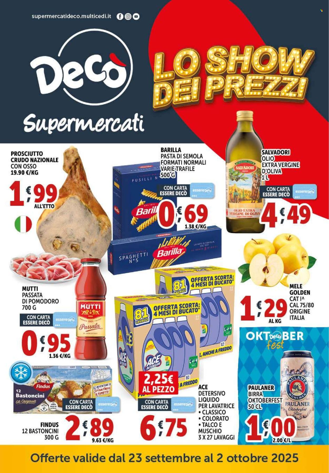 Volantino Deco - 23/9/2025 - 2/10/2025. Pagina 1