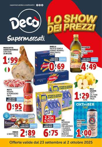 Volantino Deco - 23/9/2025 - 2/10/2025.