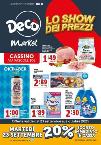Volantino Deco - 23/9/2025 - 2/10/2025.
