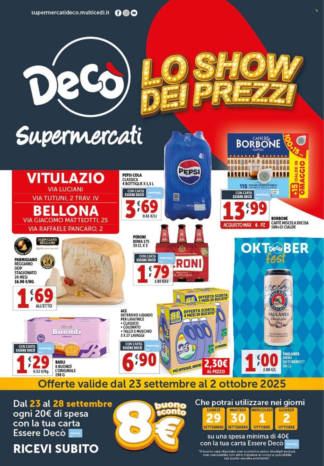 Volantino Deco - 23/9/2025 - 2/10/2025. Pagina 1