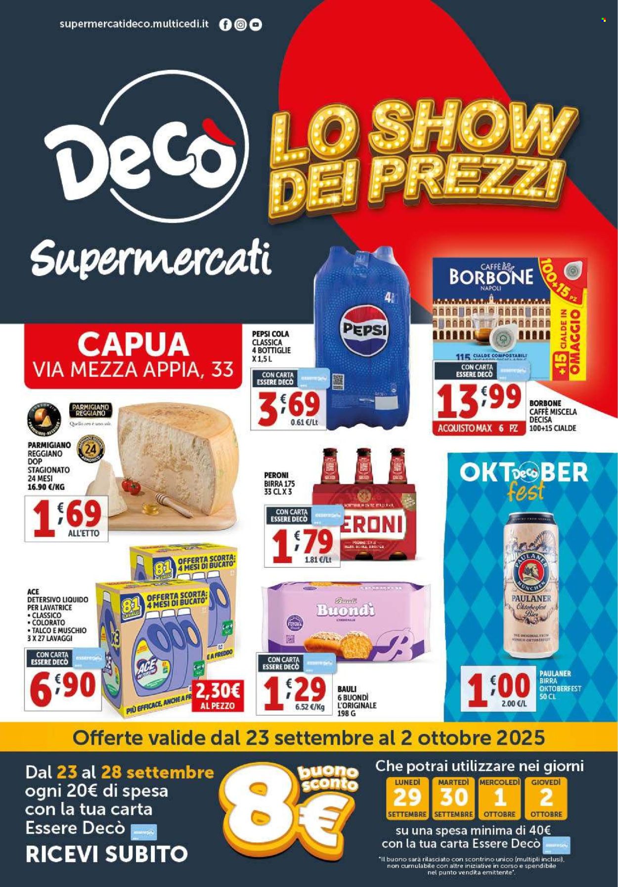 Volantino Deco - 23/9/2025 - 2/10/2025. Pagina 1