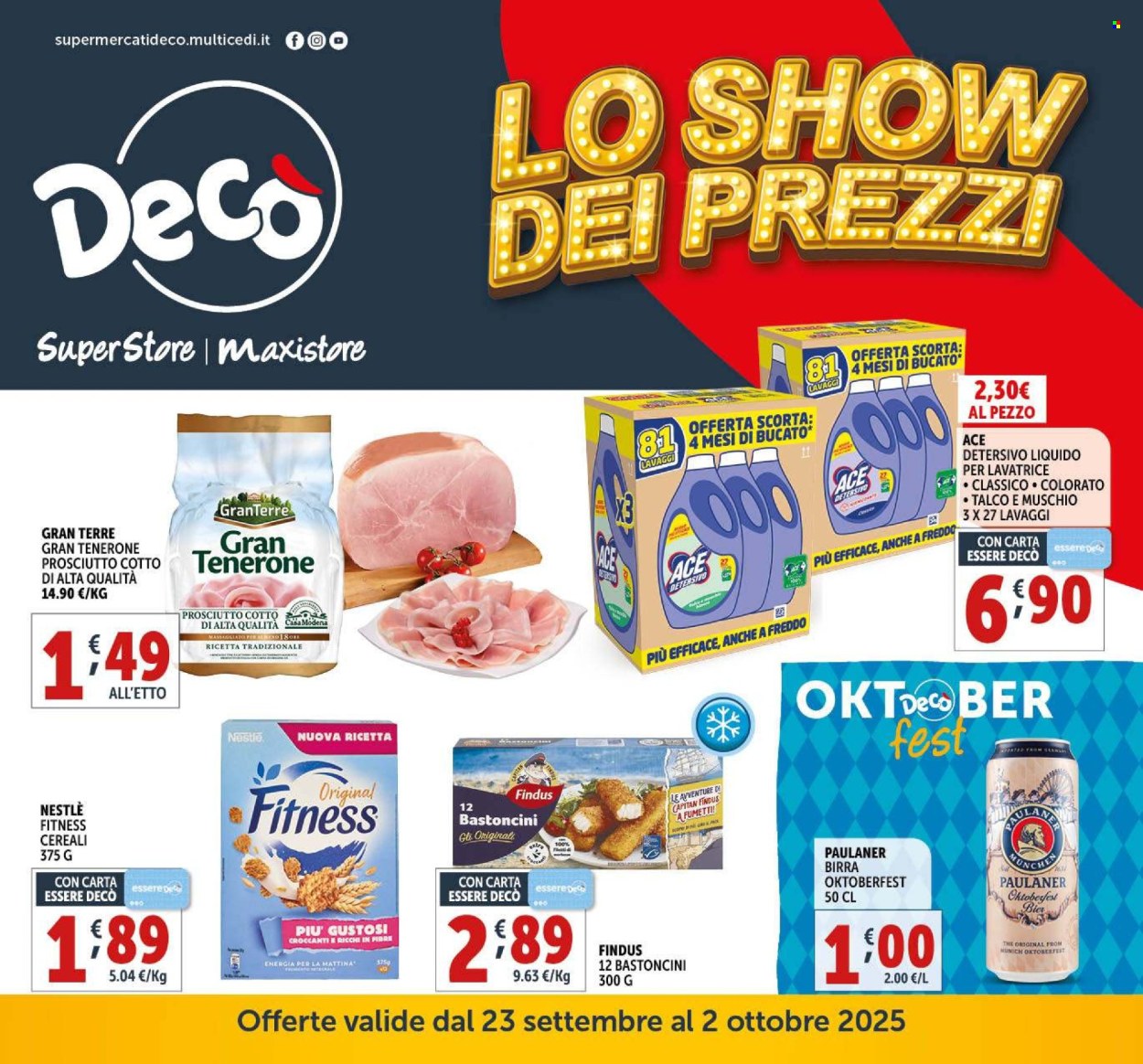 Volantino Deco - 23/9/2025 - 2/10/2025. Pagina 1