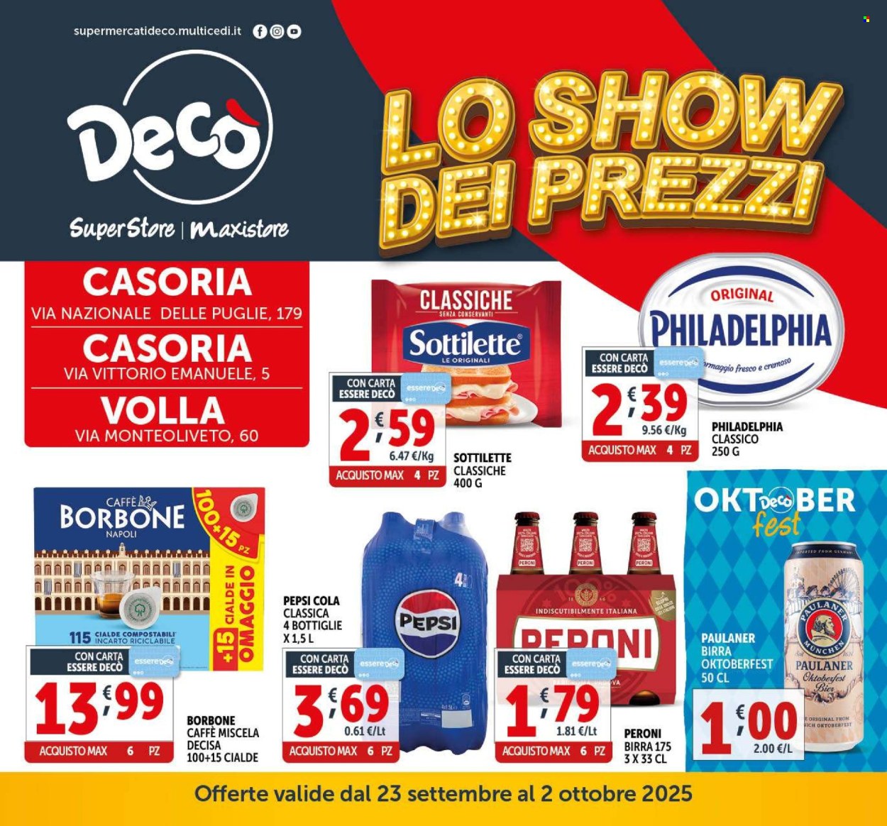 Volantino Deco - 23/9/2025 - 2/10/2025. Pagina 1