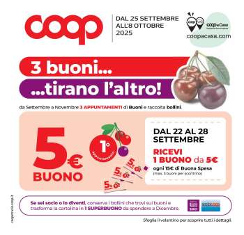 Volantino Coop - 25/9/2025 - 8/10/2025.