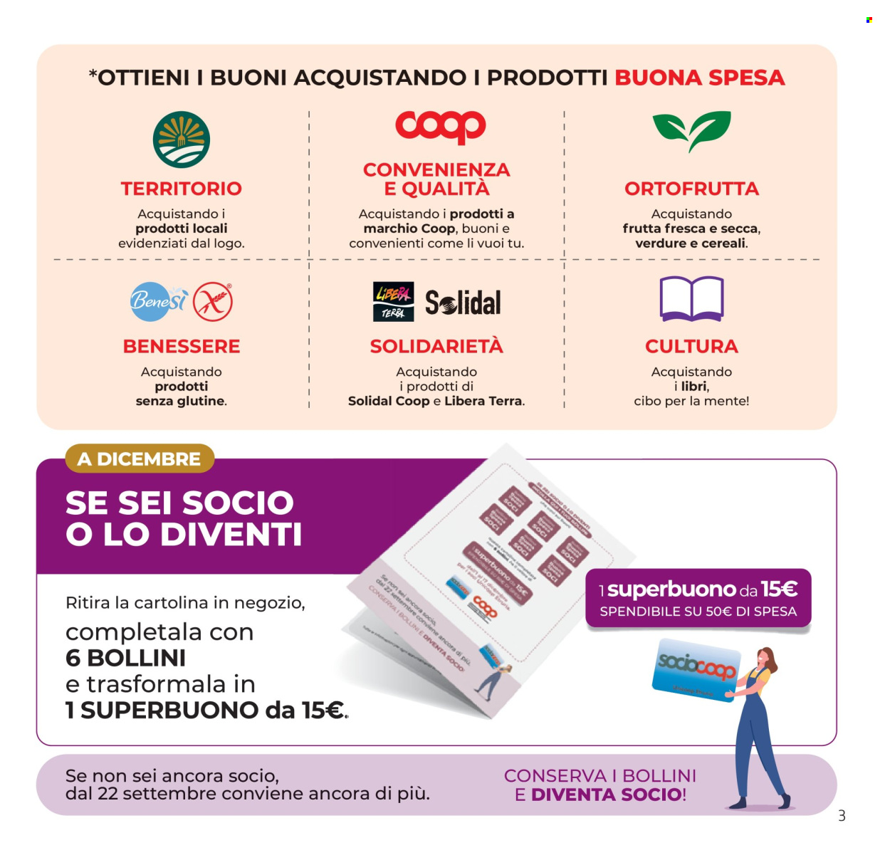 Volantino Coop - 25/9/2025 - 8/10/2025. Pagina 3