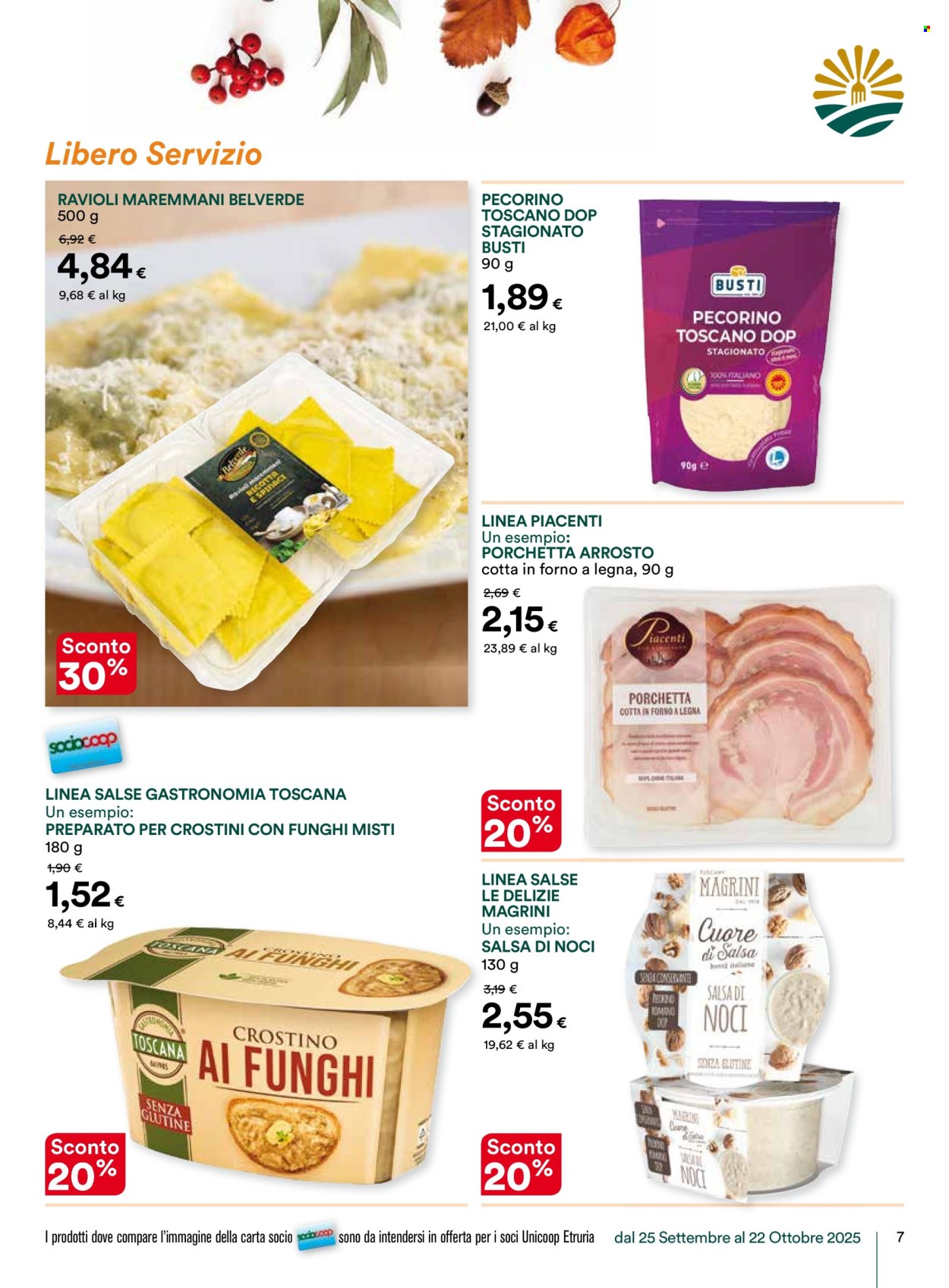 Volantino Coop - 25/9/2025 - 22/10/2025. Pagina 7