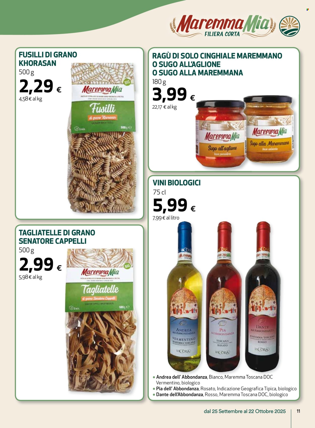 Volantino Coop - 25/9/2025 - 22/10/2025. Pagina 11