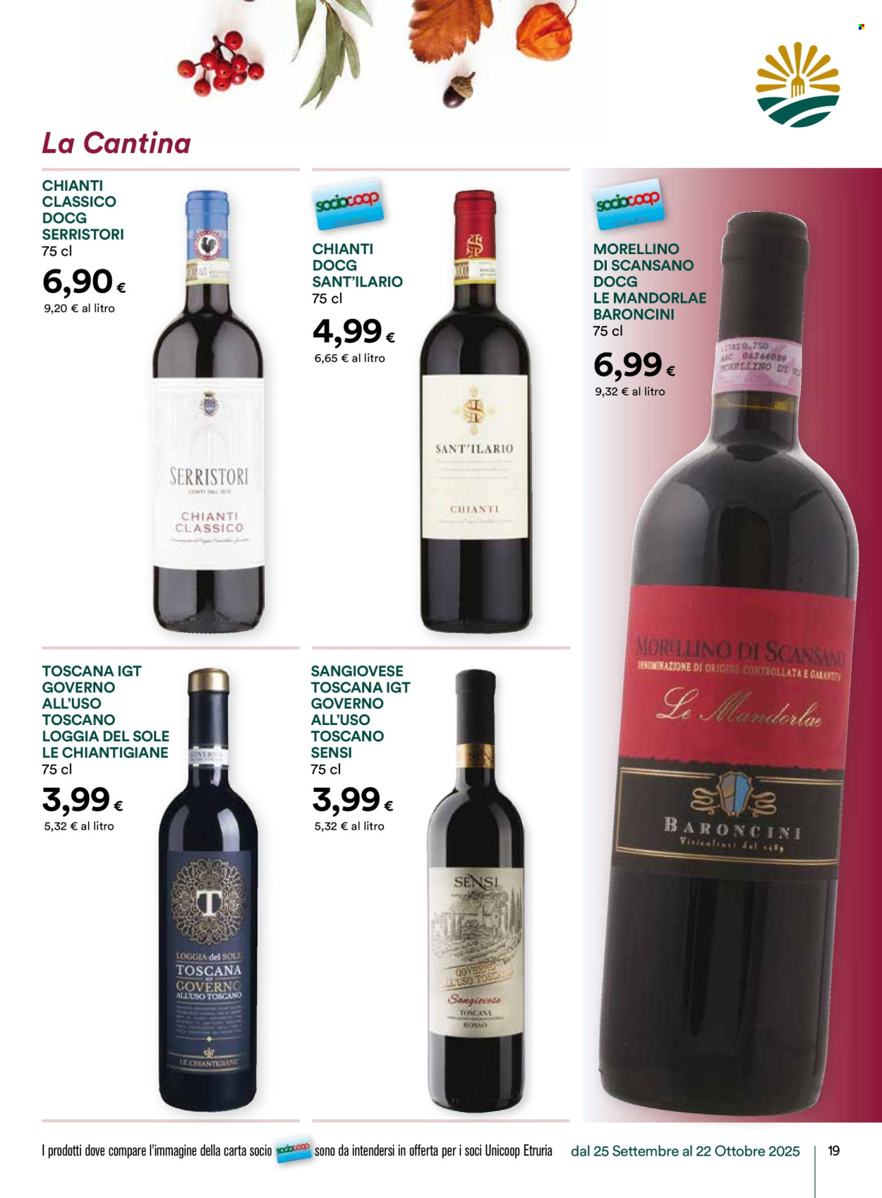 Volantino Coop - 25/9/2025 - 22/10/2025. Pagina 19