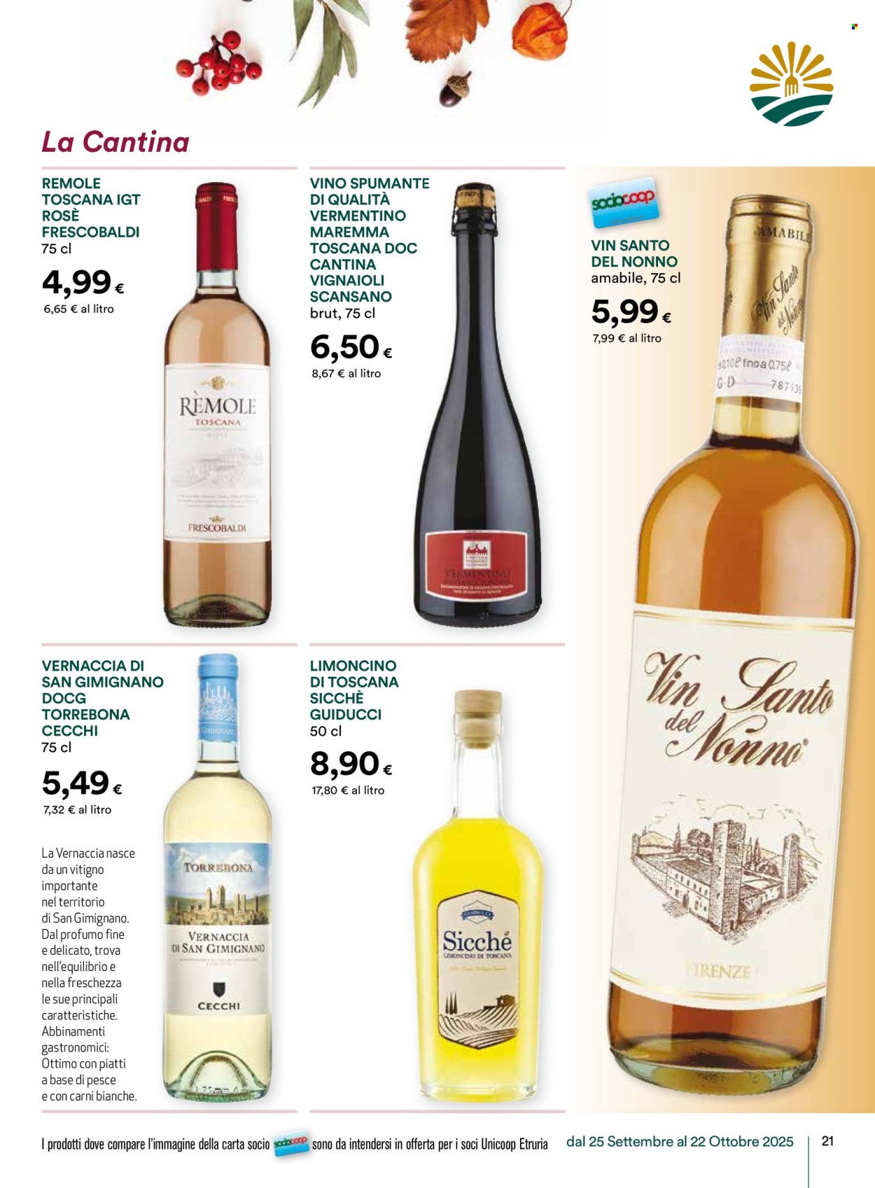 Volantino Coop - 25/9/2025 - 22/10/2025. Pagina 21