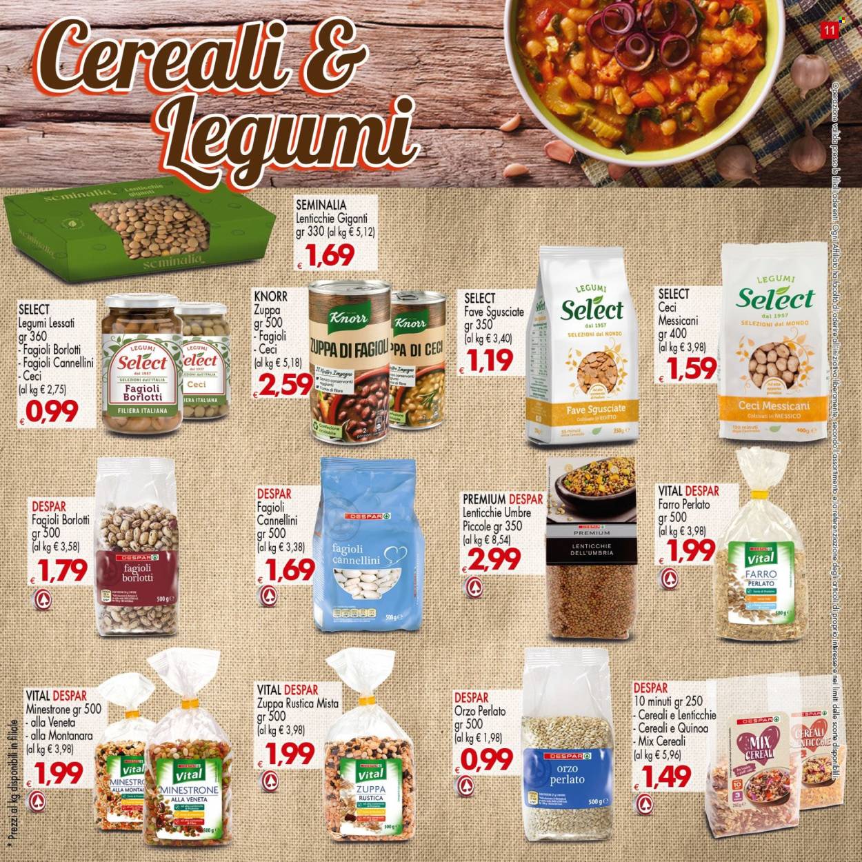 Volantino Eurospar - 25/9/2025 - 8/10/2025. Pagina 11