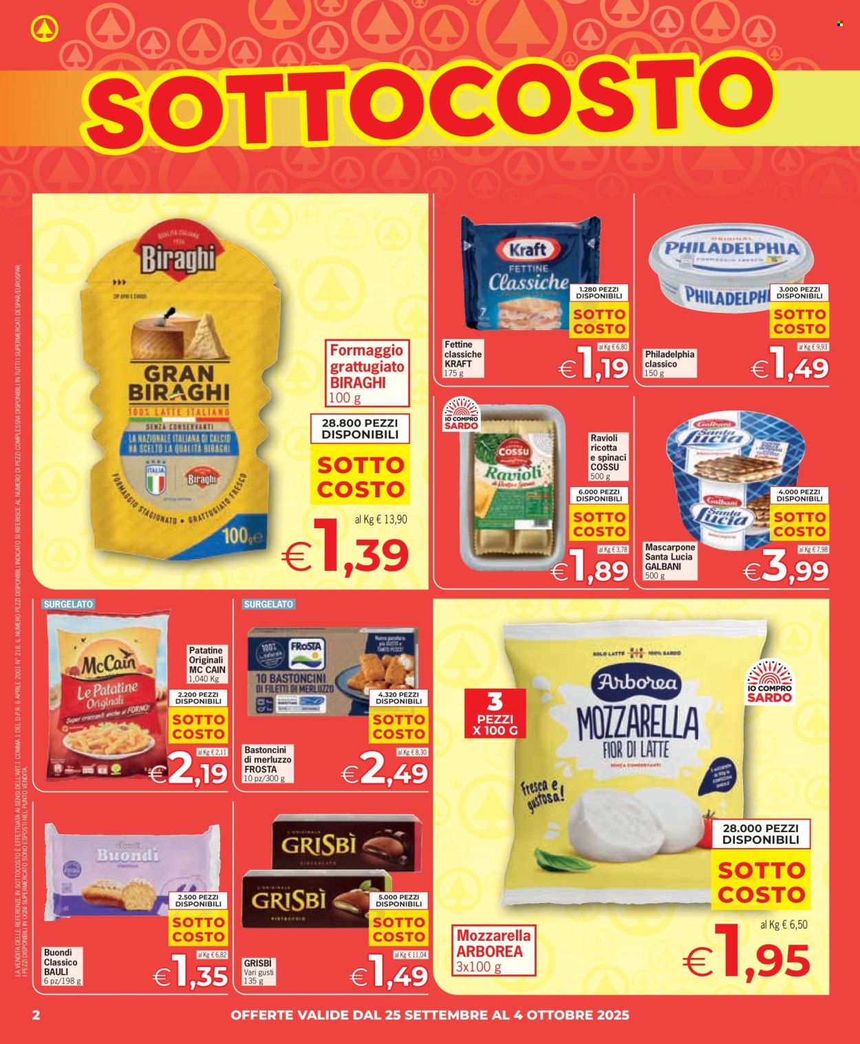 Volantino Eurospar - 25/9/2025 - 5/10/2025. Pagina 2
