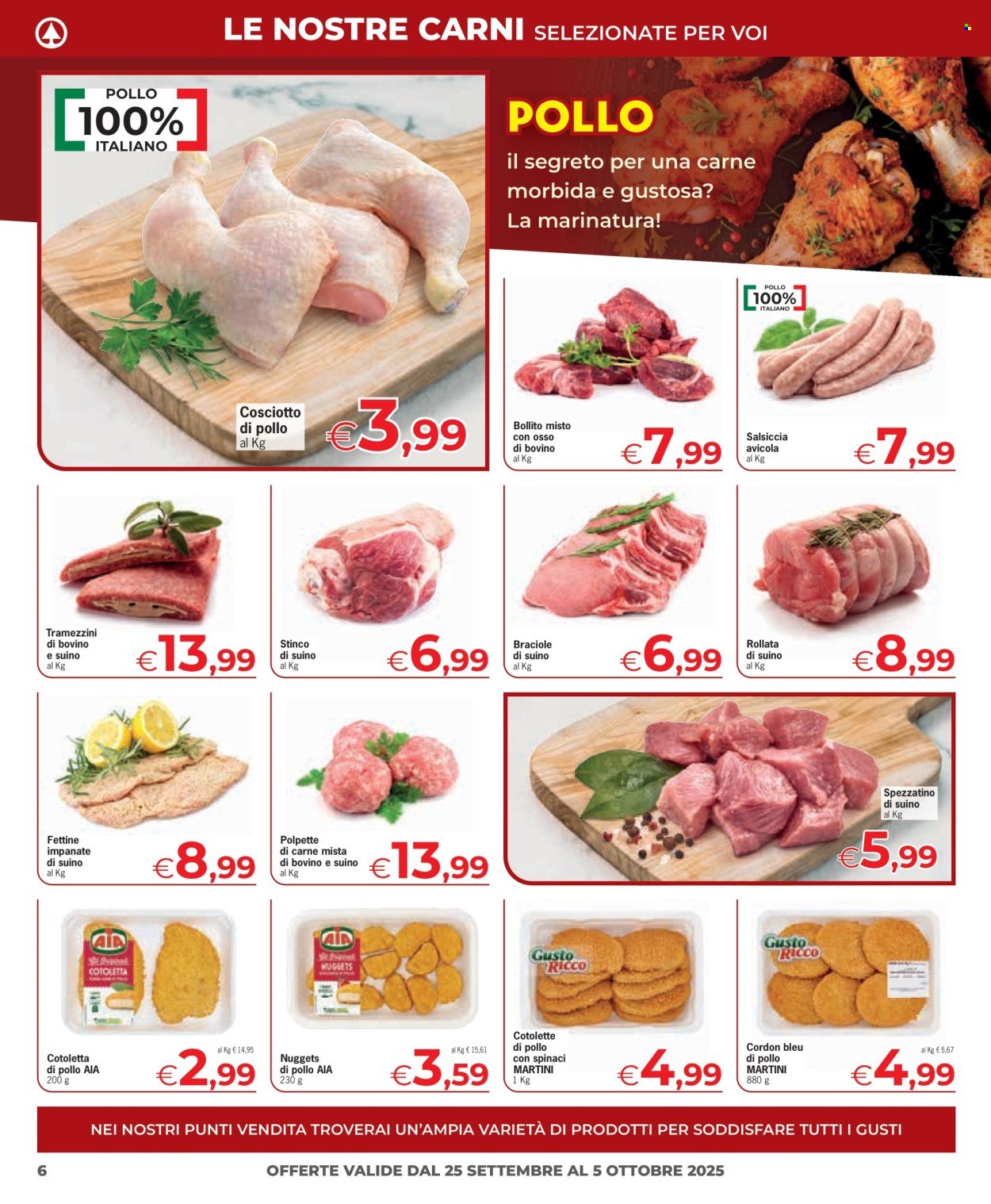 Volantino Eurospar - 25/9/2025 - 5/10/2025. Pagina 6