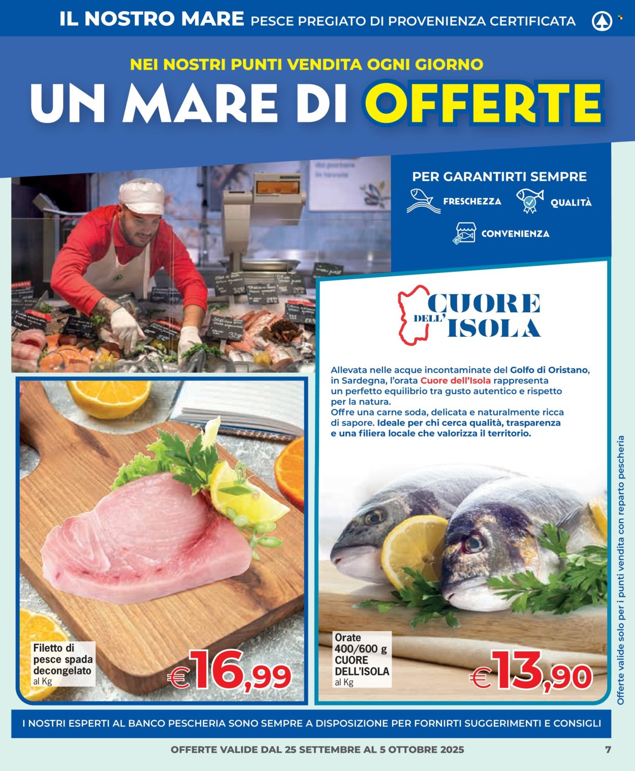 Volantino Eurospar - 25/9/2025 - 5/10/2025. Pagina 7