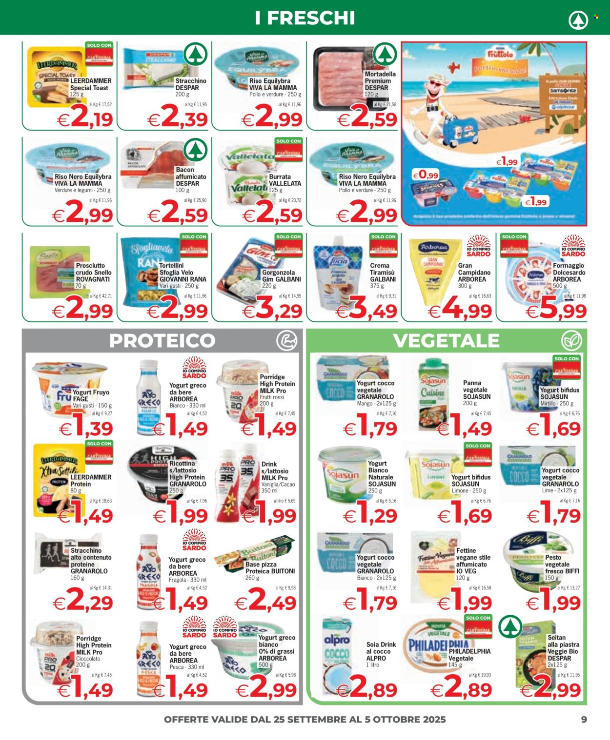 Volantino Eurospar - 25/9/2025 - 5/10/2025. Pagina 9
