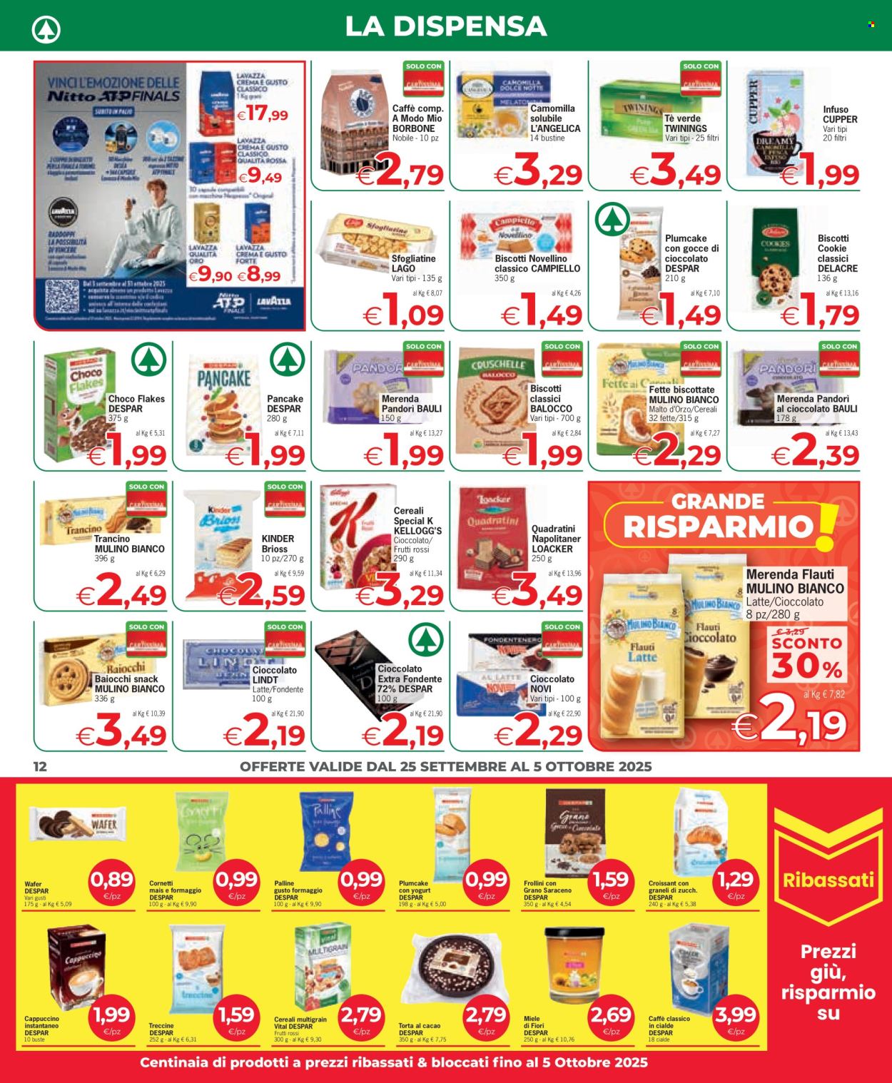 Volantino Eurospar - 25/9/2025 - 5/10/2025. Pagina 12