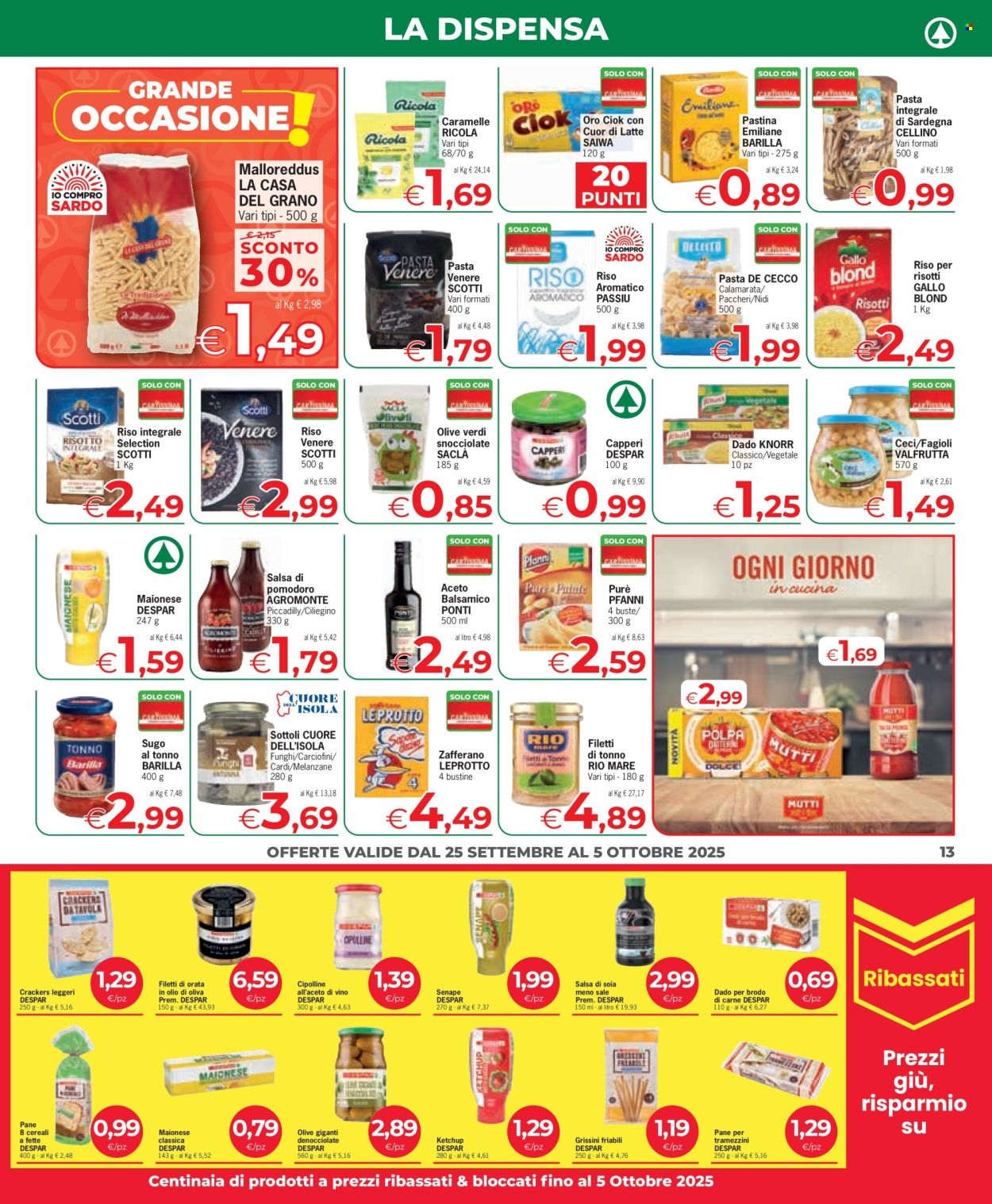 Volantino Eurospar - 25/9/2025 - 5/10/2025. Pagina 13