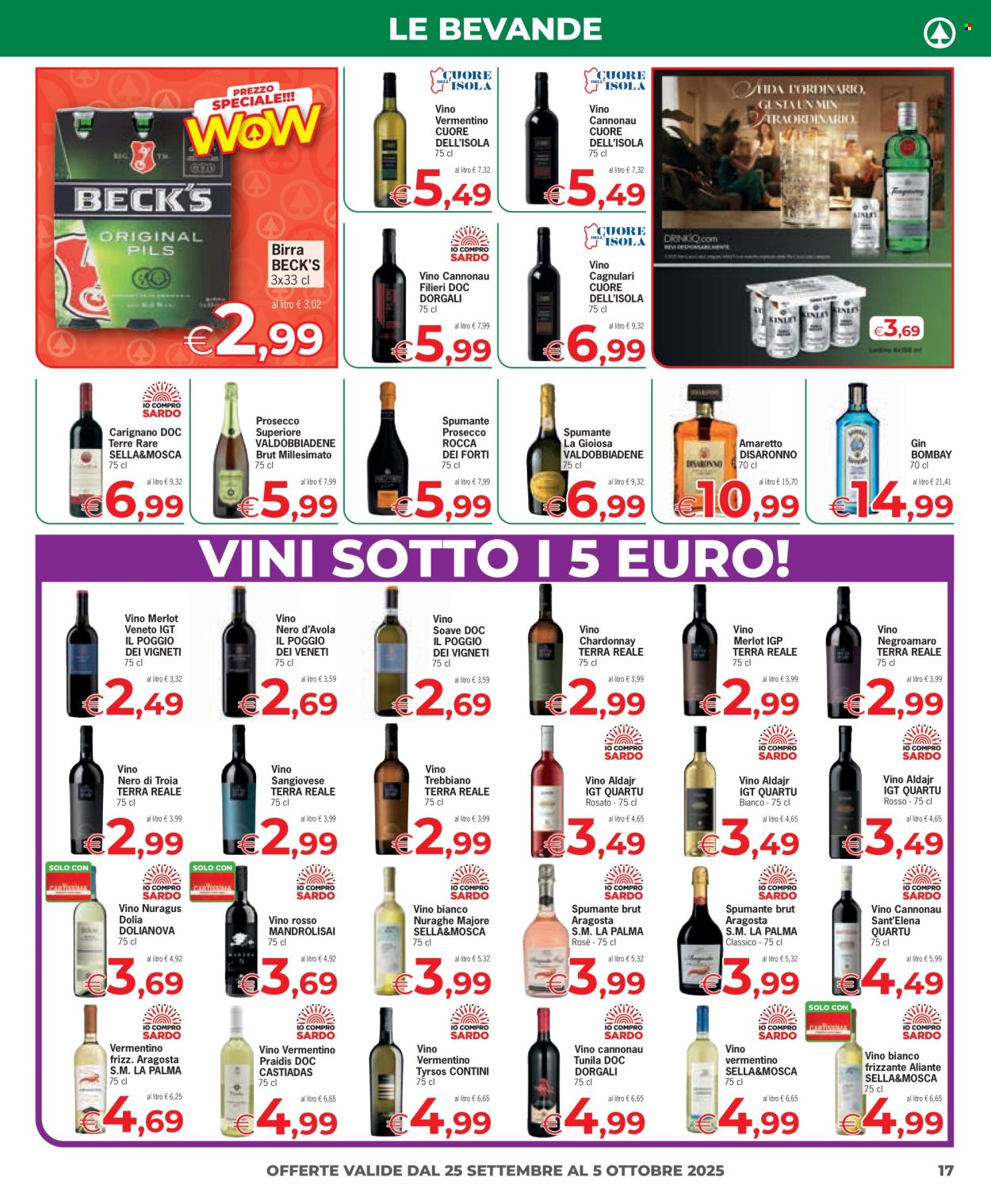 Volantino Eurospar - 25/9/2025 - 5/10/2025. Pagina 17