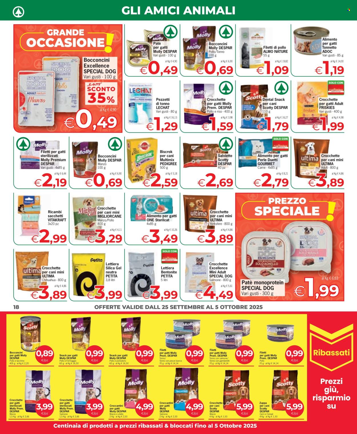 Volantino Eurospar - 25/9/2025 - 5/10/2025. Pagina 18