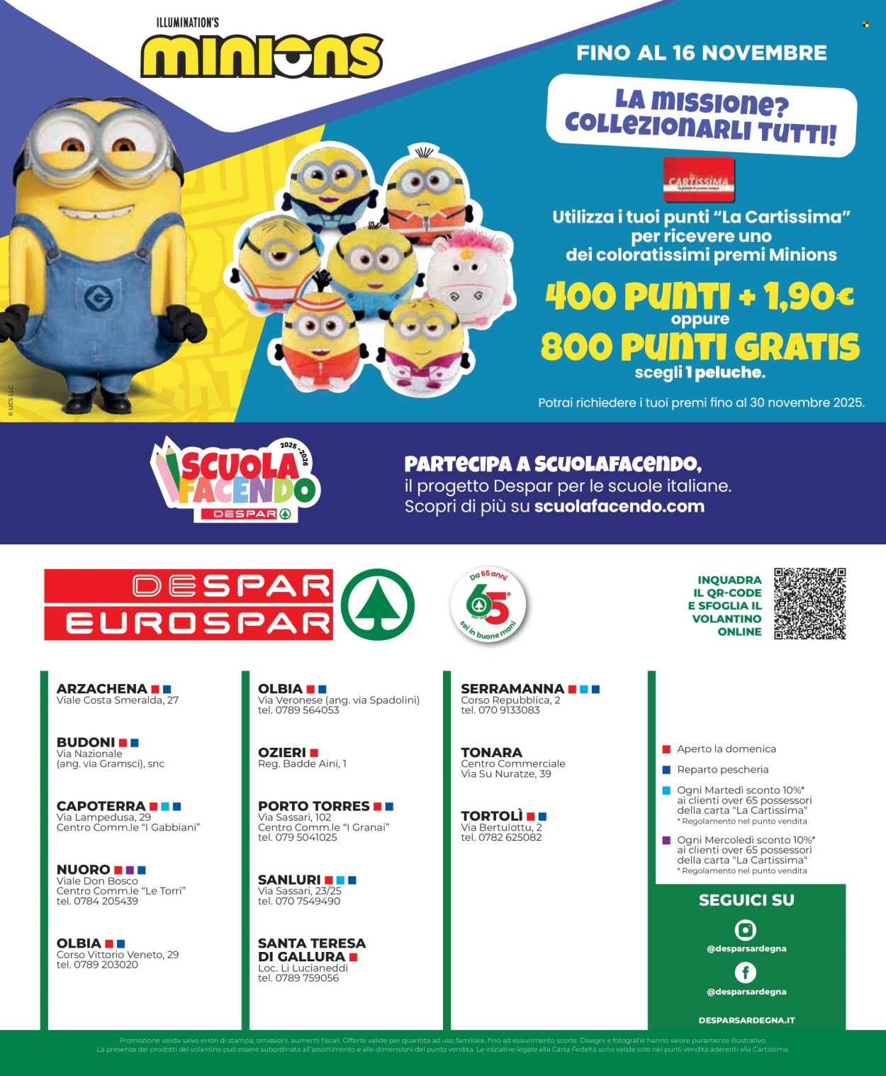 Volantino Eurospar - 25/9/2025 - 5/10/2025. Pagina 20
