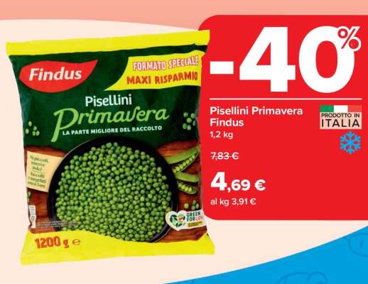 Pisellini Primavera Findus