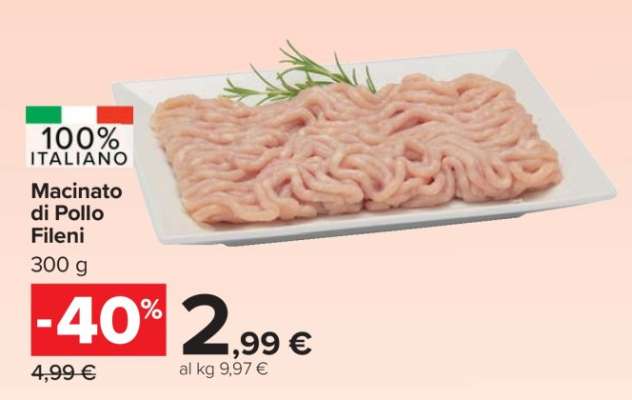 Macinato di Pollo Fileni