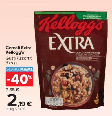 Cereali Extra Kellogg's