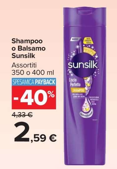Shampoo o Balsamo Sunsilk