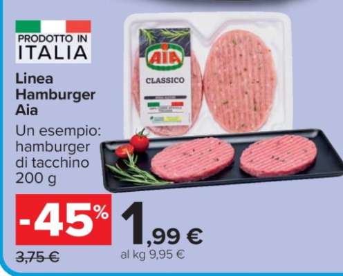 Linea Hamburger Aia