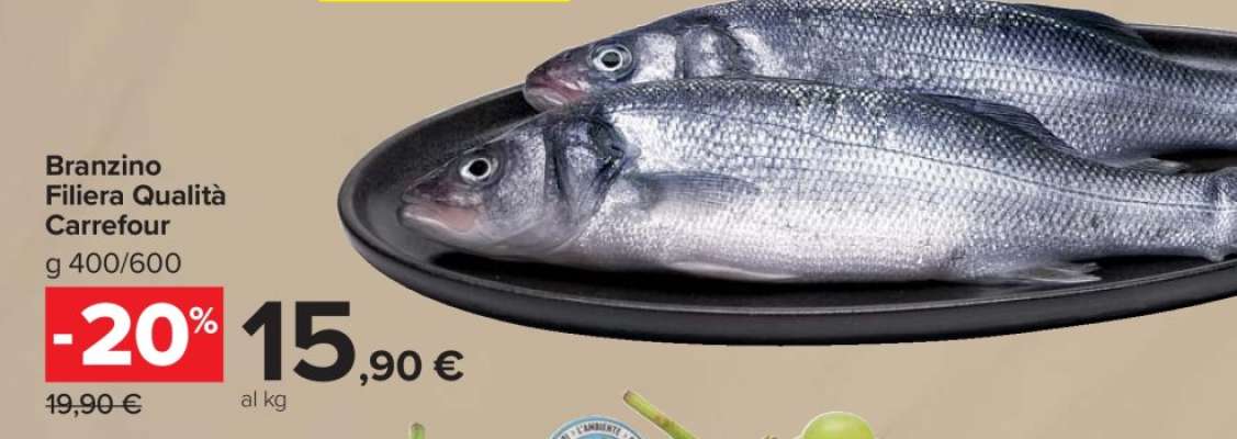 Branzino Filiera Qualità Carrefour